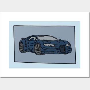 luxury car Posters and Art